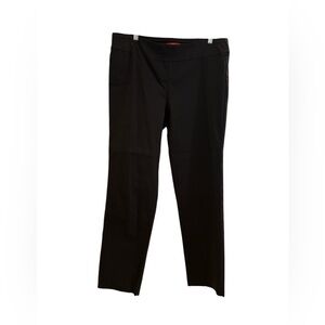 Black Straight Leg Women's Pants